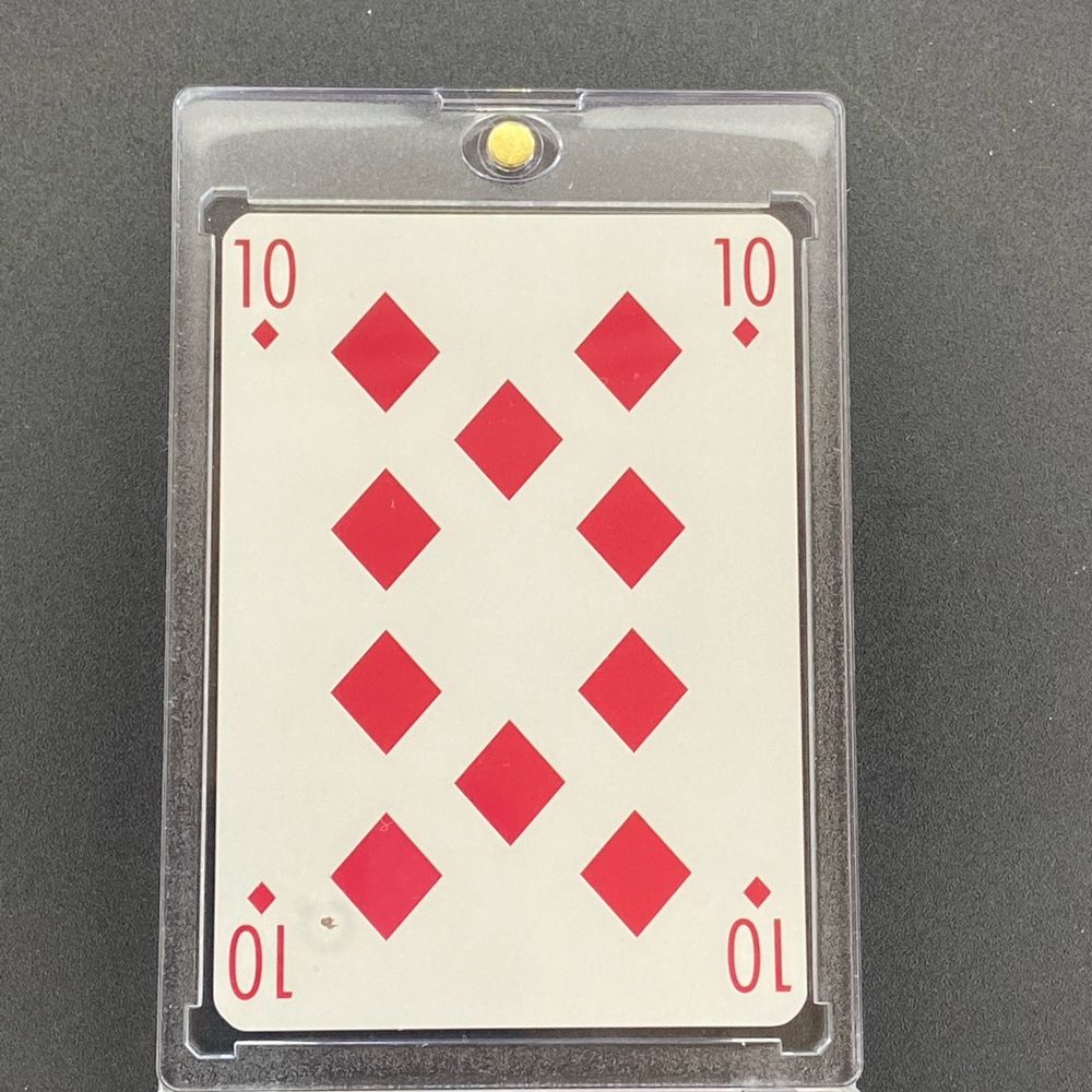 Louis Vuitton LTD EDT  Playing Card 10 of ♦️ - Picture 2 of 2